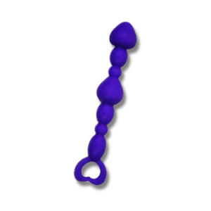 Anal heart beads
